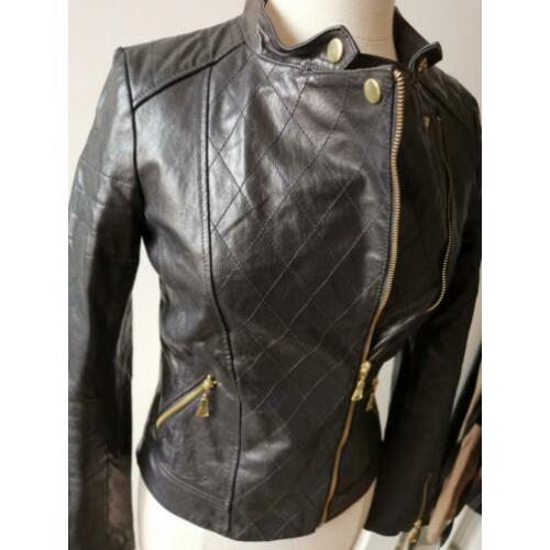 Superstar leder jasje maat s