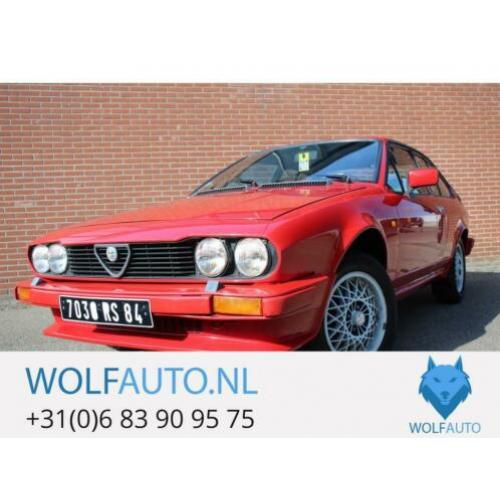 Alfa Romeo Alfetta GTV L 2.0 ORIGINELE ECHTE AUTO!