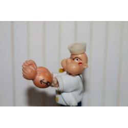Popeye en olijfje KING Knijppoppetjes vintage retro 1980