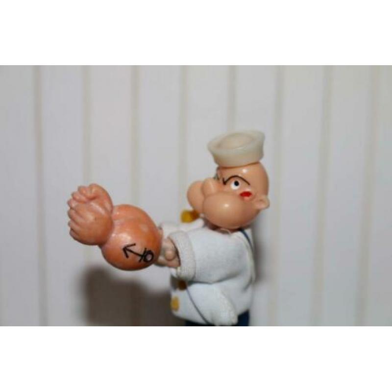Popeye en olijfje KING Knijppoppetjes vintage retro 1980