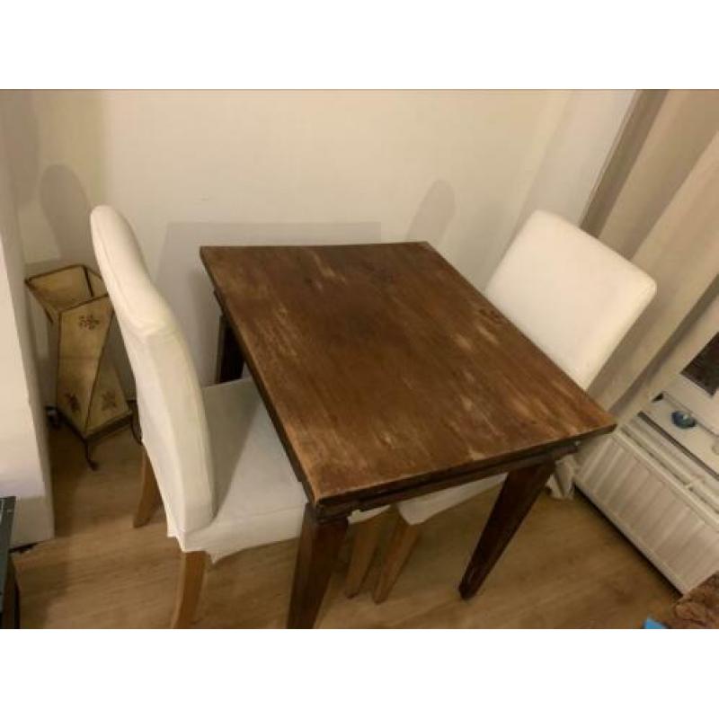 Horeca Eettafel met 2 stoelen