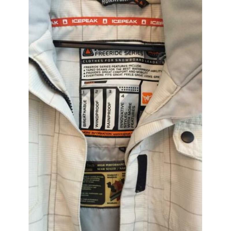 Icepeak ski jas 38 crème perfecte staat