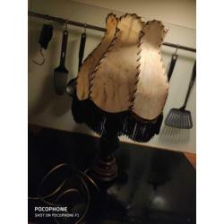 Unieke vintage / retro tafellamp antieke lamp