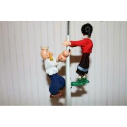 Popeye en olijfje KING Knijppoppetjes vintage retro 1980