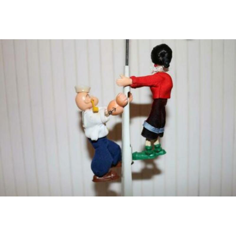 Popeye en olijfje KING Knijppoppetjes vintage retro 1980
