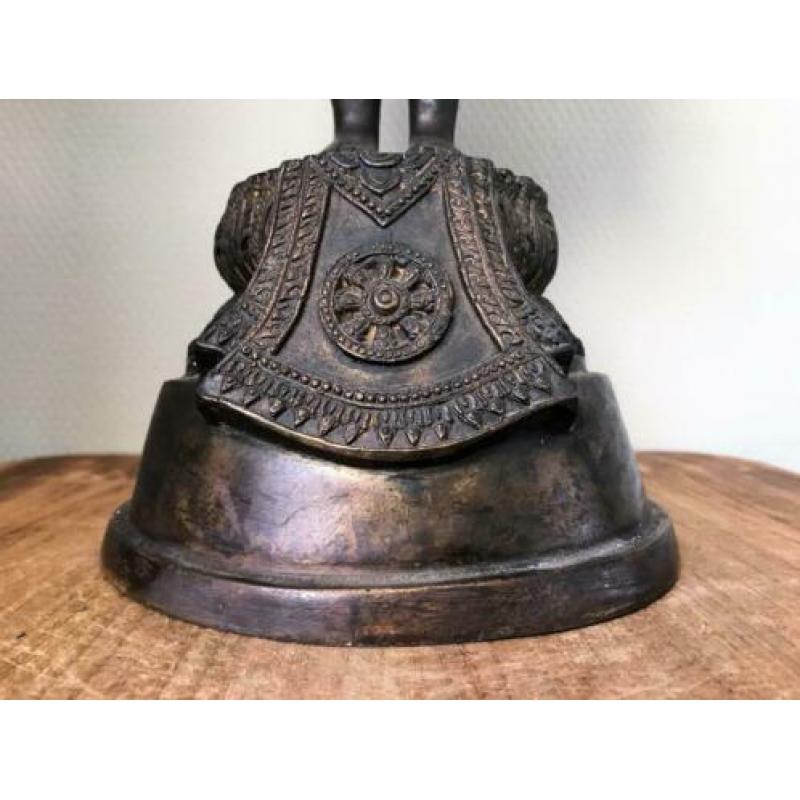 Grote Staand Brons Boeddha beeld 63,5 cm hoog