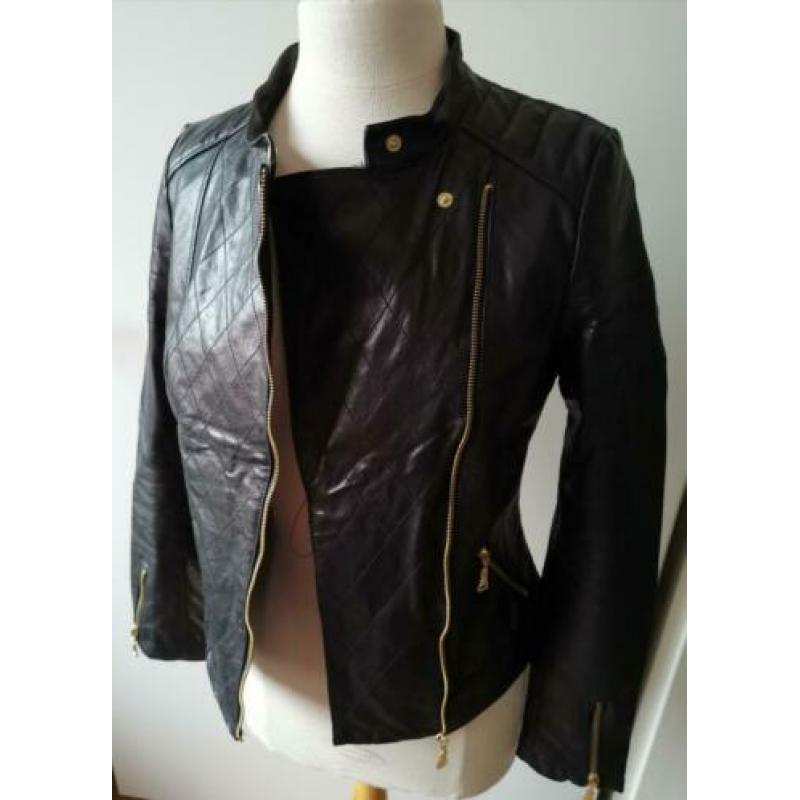 Superstar leder jasje maat s