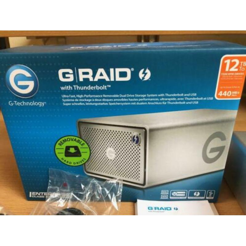 G-Technology G-RAID 12TB 2-Bay Thunderbolt 2 RAID