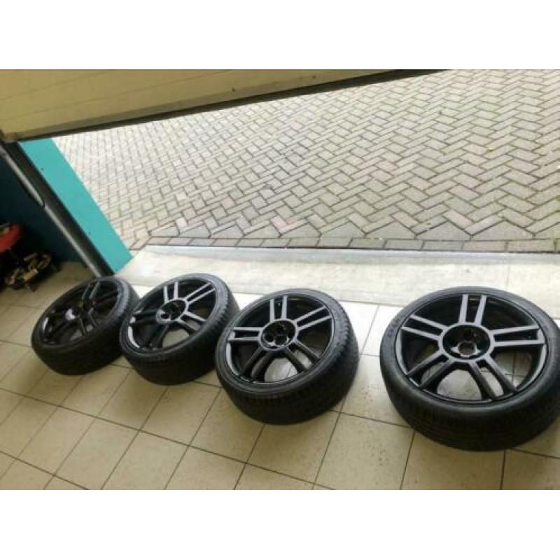 originele cupra r 1m velgen 18 inch 5x100 met zomerbanden
