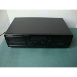 Pioneer dubbel cassettedeck