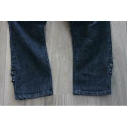 Blauw kort dames broek NUMPH, maat M 38 (935)