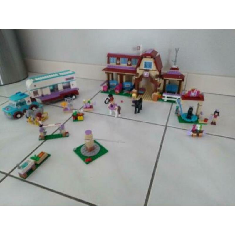 Lego Friends paardenclub set, 41123, 41125 en 41126