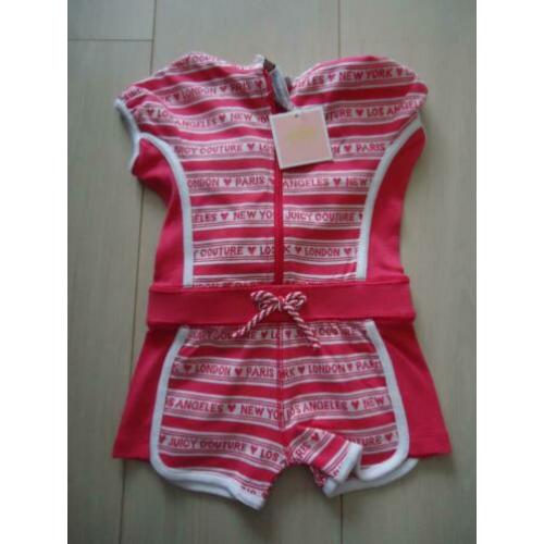 Juicy Couture Pakje met Capuchon maat 6/12 = 74
