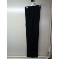 ESCADA zwarte blazer, top en pantalon afgezet met steentjes