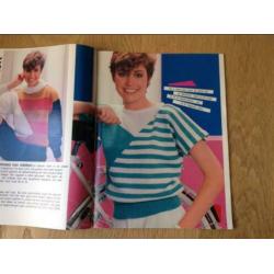 4 handwerkbladen:2 x IRENE, BURDA plezier met handw.,Ariadne