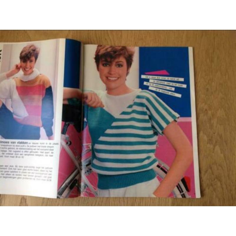 4 handwerkbladen:2 x IRENE, BURDA plezier met handw.,Ariadne