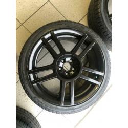 originele cupra r 1m velgen 18 inch 5x100 met zomerbanden