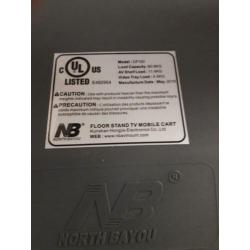 professionele verrijdbare vloerstandaard