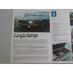 DT 002 De Tomaso Longchamp Folder,