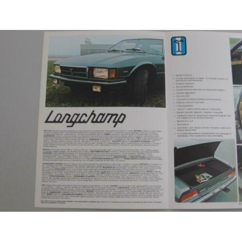 DT 002 De Tomaso Longchamp Folder,