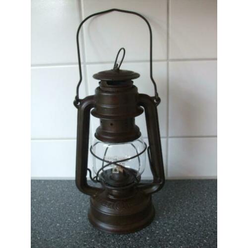 oude lamp stormlamp olielamp Feuerhand militaria