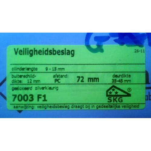 Te Koop : Nieuwe DIECKMANN veiligheidsbeslag.
