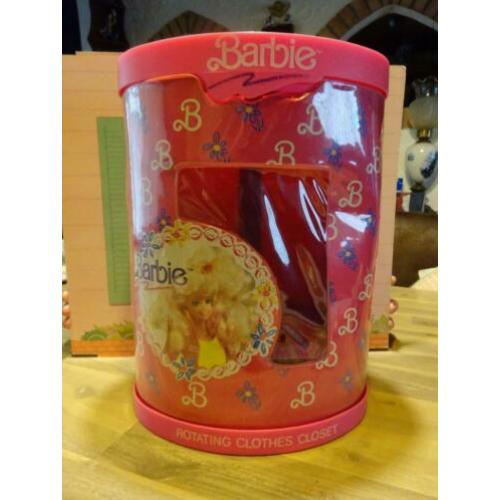 Barbie - draaiende klerenkast - rotating closet - 90s