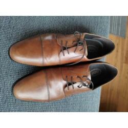 Bruin leren schoen 46 maat