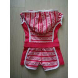Juicy Couture Pakje met Capuchon maat 6/12 = 74