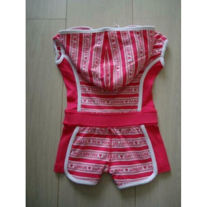 Juicy Couture Pakje met Capuchon maat 6/12 = 74