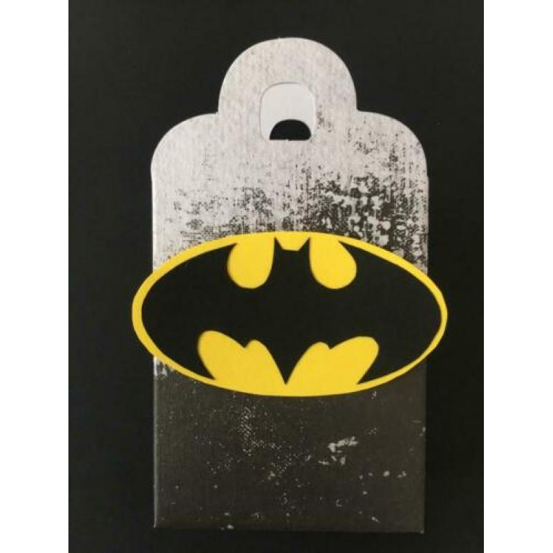 Batmanlogo voor traktatie, versiering of (naam)slinger