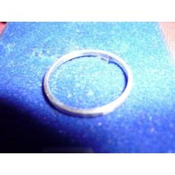 Echt zilveren ring met fijn werkje 925