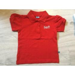 4 t-shirts Kiezeltje, Lief! Lifestyle, Hema, maat 92