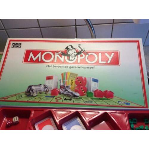 Monopoly met metalen pionnen