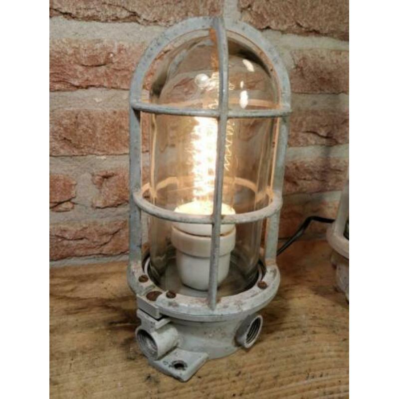 Industria Rotterdam bulley, kooilamp, scheepslamp