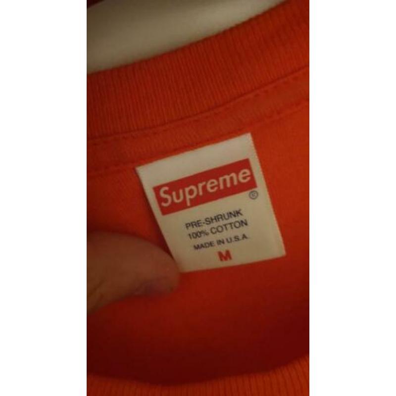 Supreme Kiss Tee Bright Orange