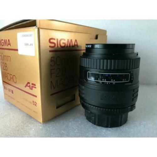 Sigma Nikon vating 50mm f/2.8 & Sigma Pentax vating 70-300