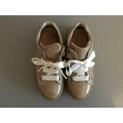 - Simone Mathieu - sneakers schoenen mt 31 beige leer Omoda