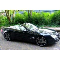 Mercedes SL-Klasse 3.7 Sl350 Roadster AUT 2003 Zwart