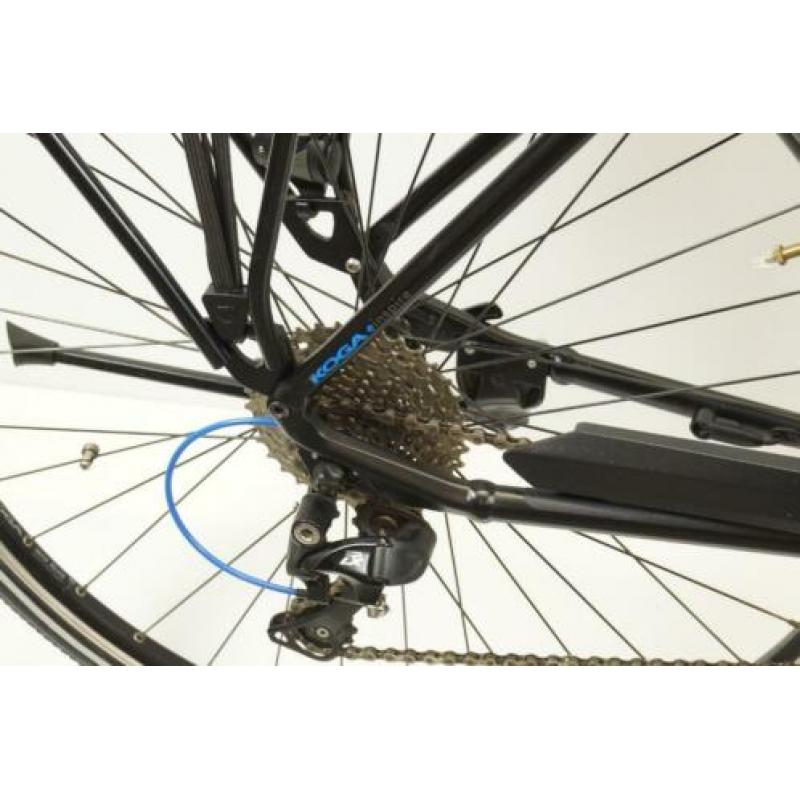 SUPER NETTE!! Koga E-Inspire D53 10V Zwart/Blauw