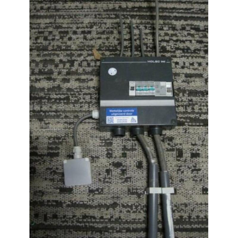 verdeelkast 400v naar 2x400v en 4x 230 volt