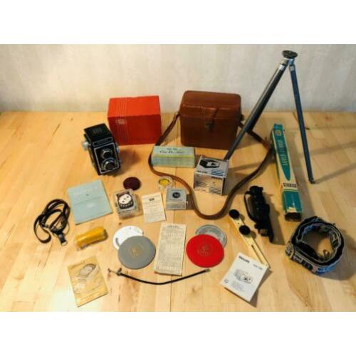 Zeiss Ikon Ikoflex Ib Twin Lens Reflex Camera uit 1959