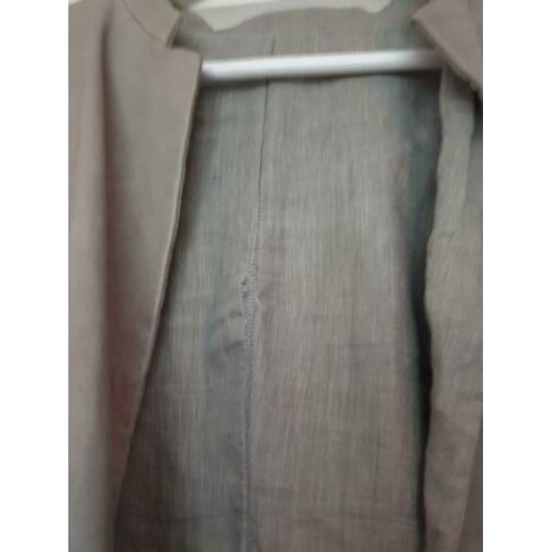 Designer Isaac sellam experience lams lederen jasje mt 36