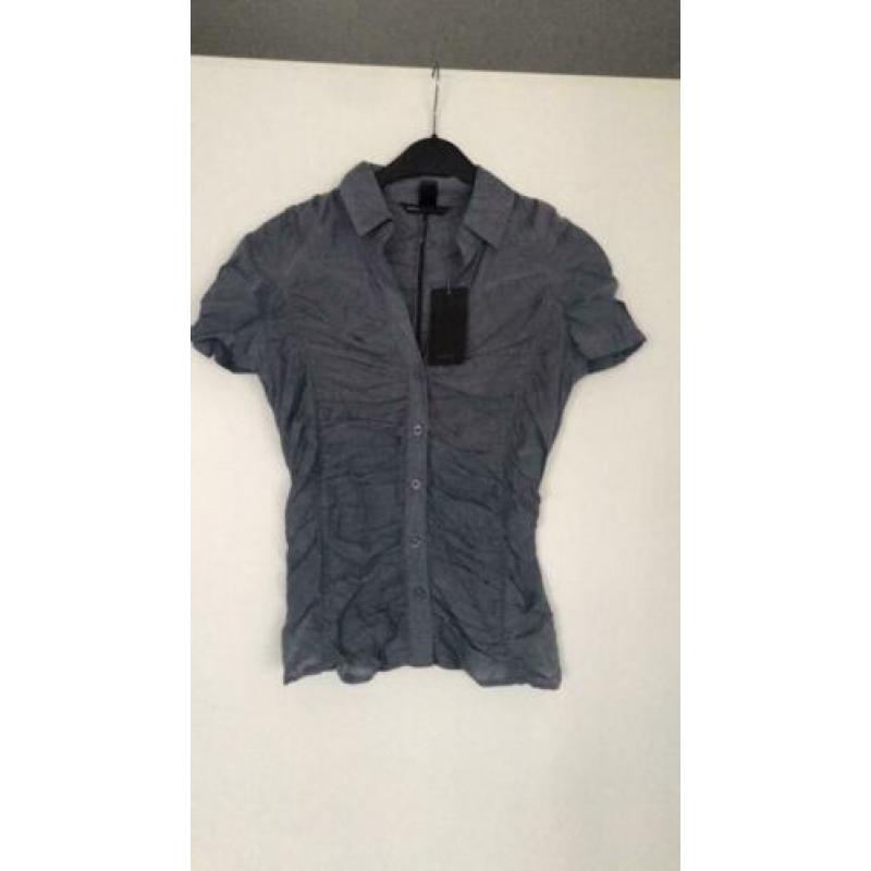 Mango blouse blauw nieuw maat small