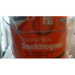 Alabastine voorstrijk 2x 5 liter, nieuw in verpakking