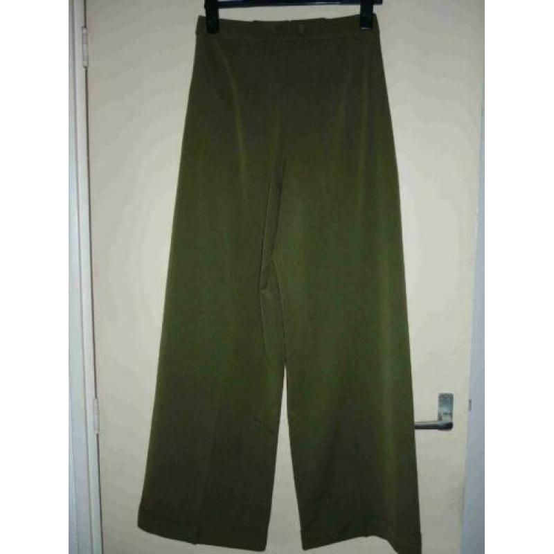 Banned dancing days high waist wijde pijpen broek S M