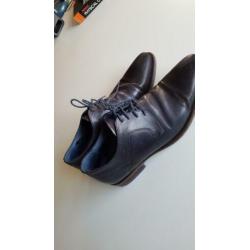Herenschoenen leer 41 blauw