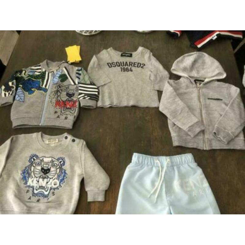 merkkleding baby 6 mnd 15stuks dsquared2,kenzo,hugoboss,enz