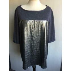 Only-M grijze trui / top, maat 38 / M