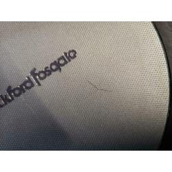 Rockford Fosgate Punch p1 dubbele 10'' met Gepoorte kist.